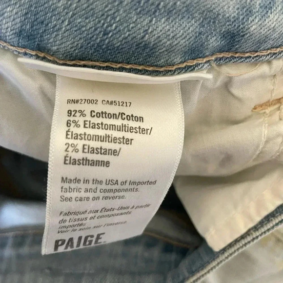 Paige studded Verdugo ankle denim in studded imperial - Picture 13 of 16